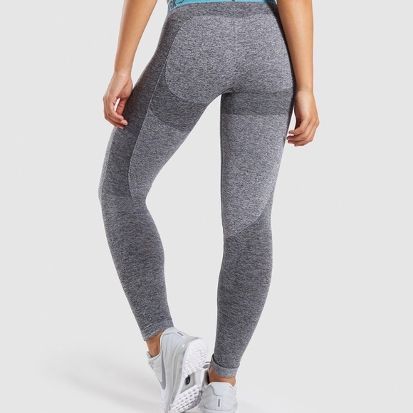 SOLD- Gymshark flex blue grey leggings small - Picture 5 of 5